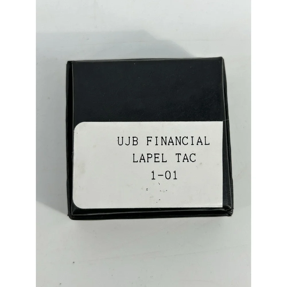 Vintage UJB Financial Sterling Lapel Pin